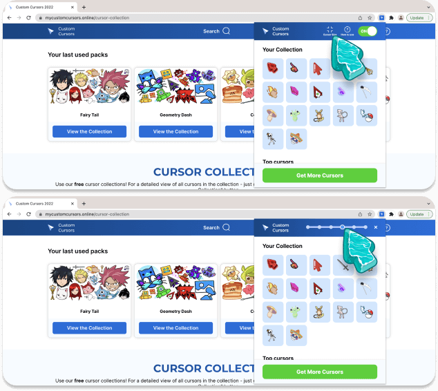 Collections of Custom Cursors 