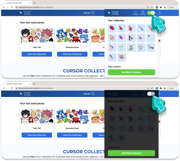 Anime Cursor Collection - Custom Cursor